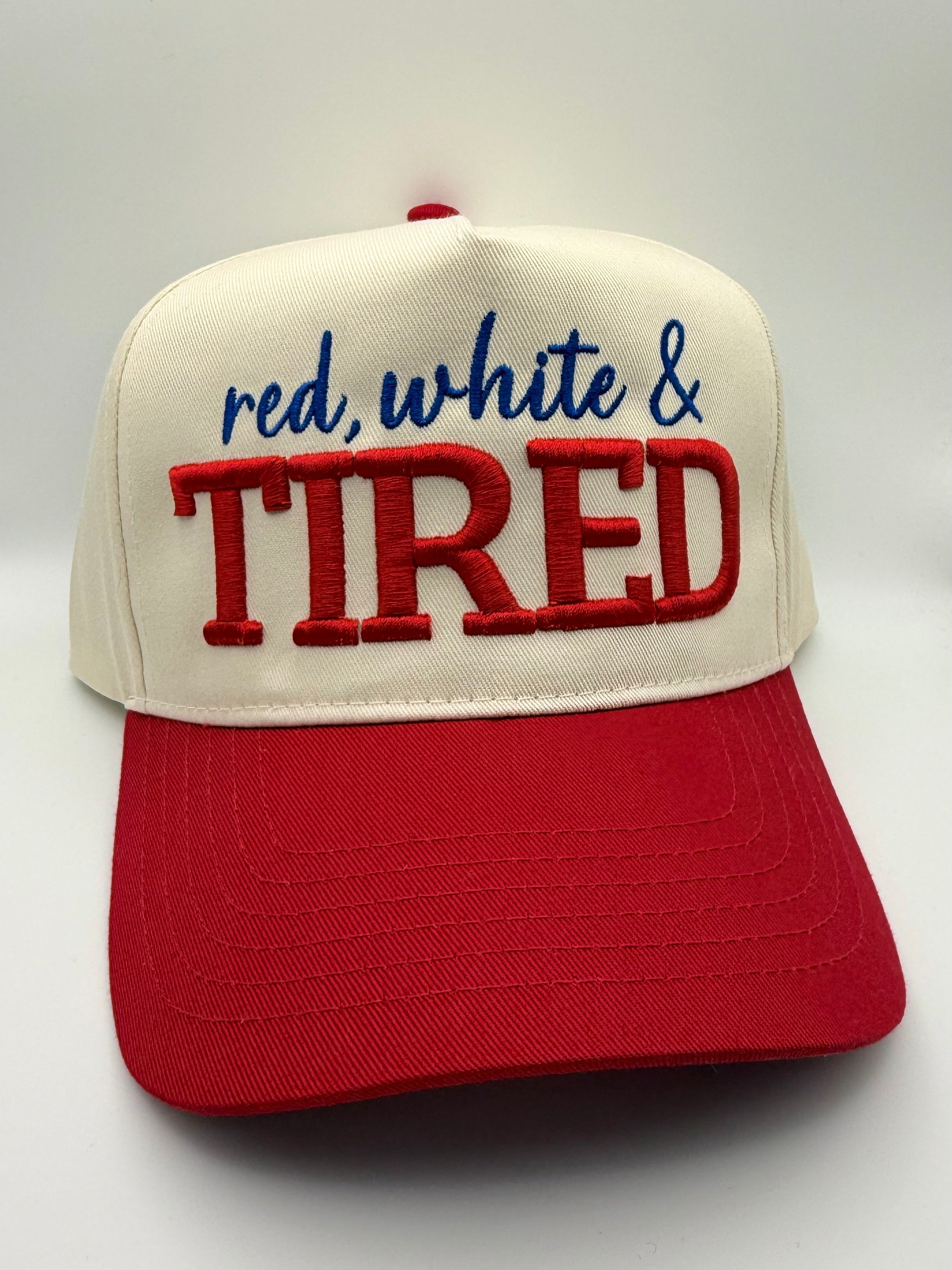 red, white & you — patriotic hat