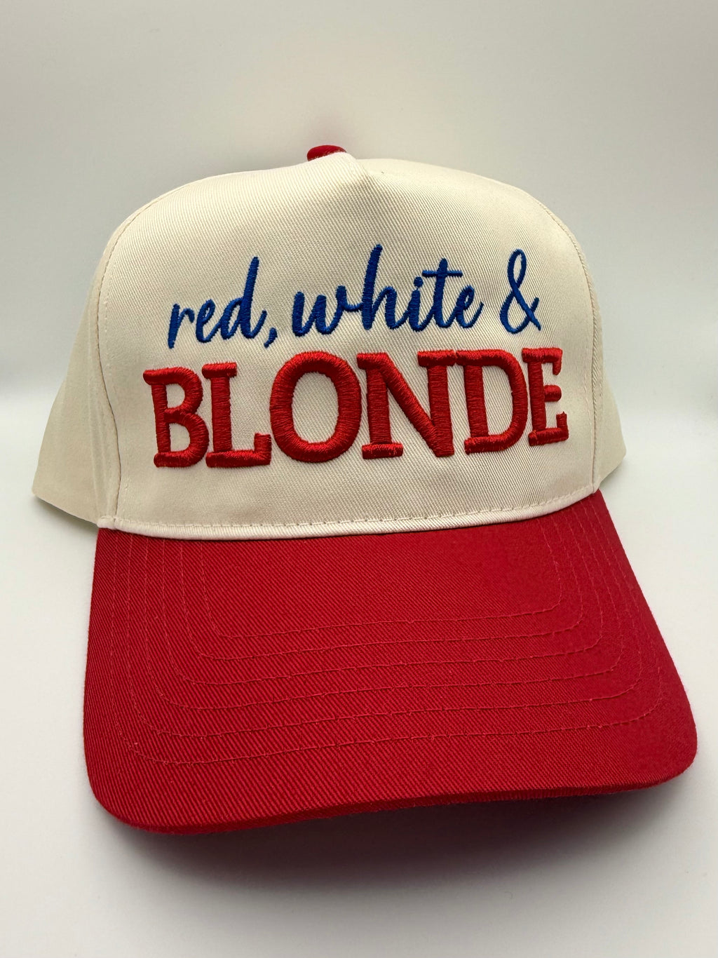 red, white & you — patriotic hat