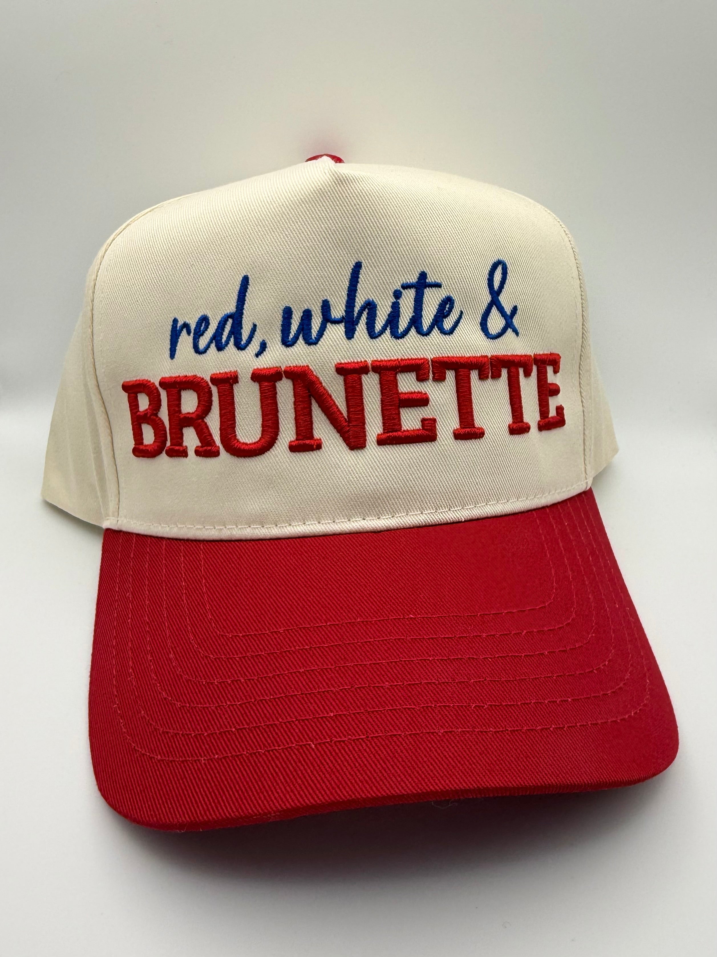 red, white & you — patriotic hat