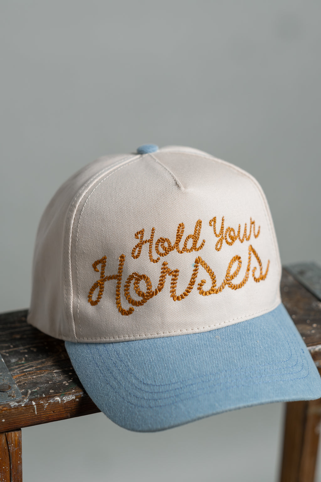 hold your horses — two-tone hat