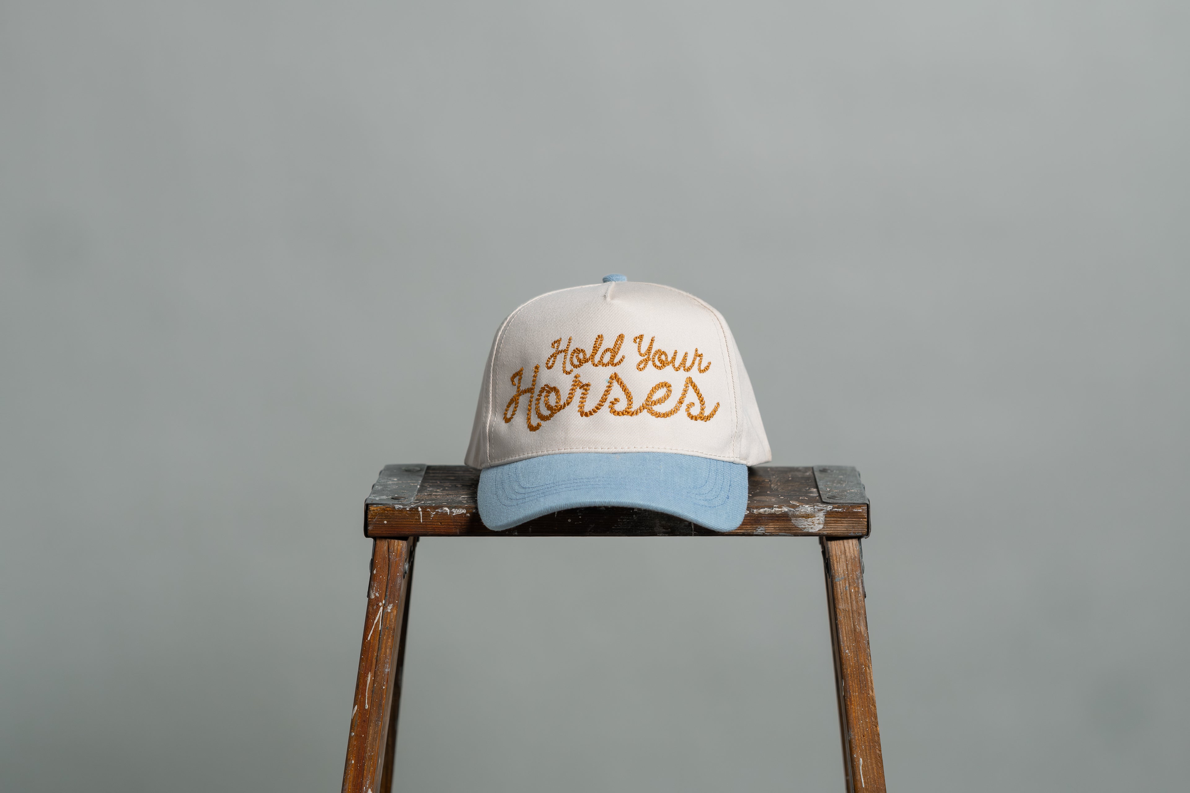 hold your horses — two-tone hat