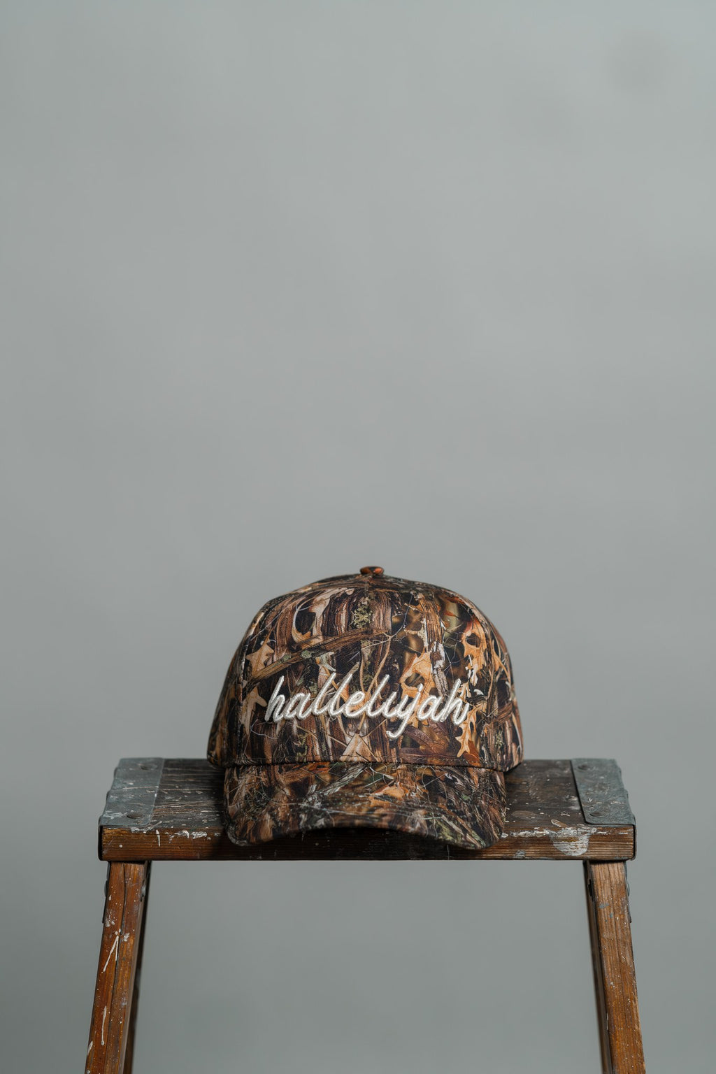 hallelujah — camo hat