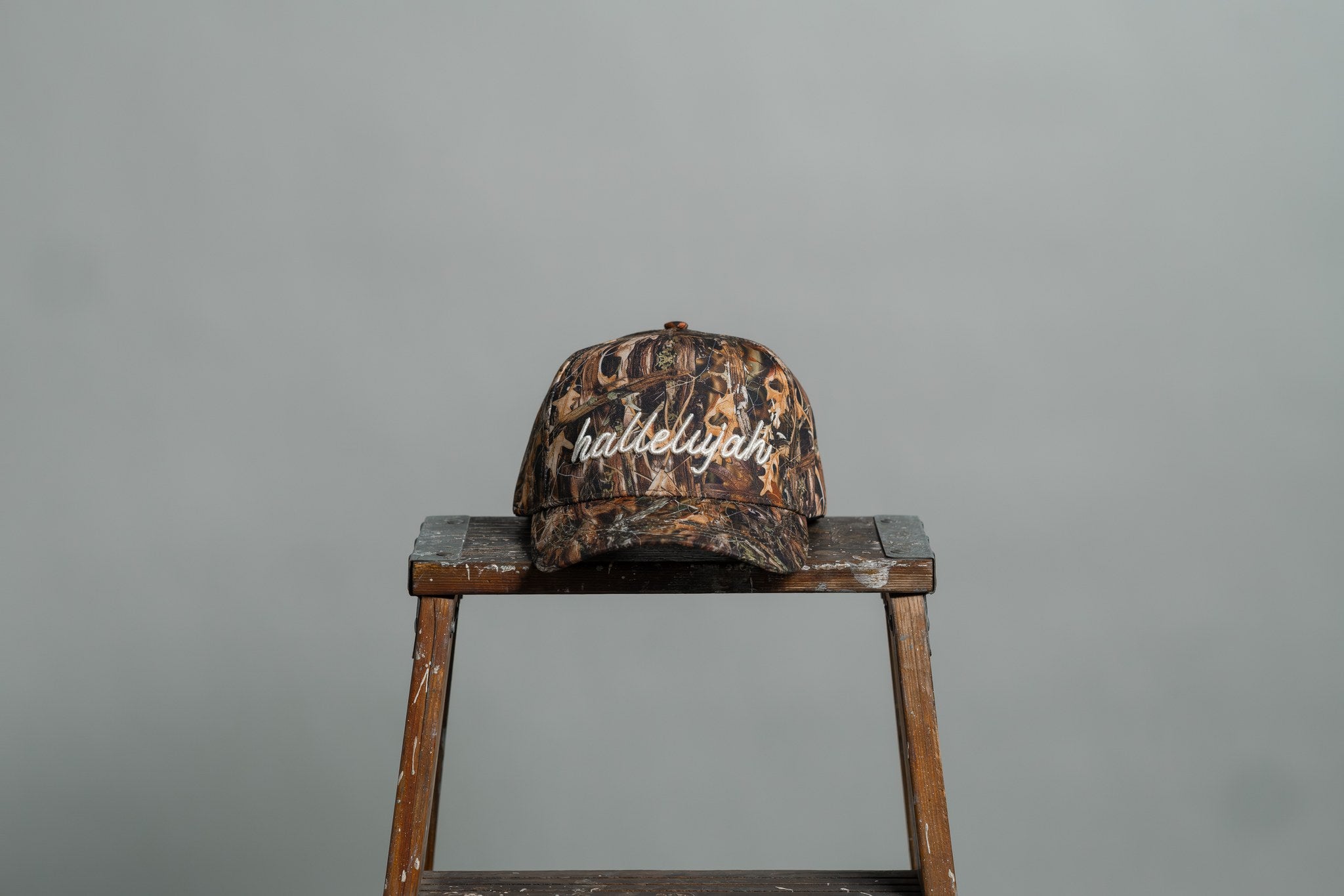 hallelujah — camo hat