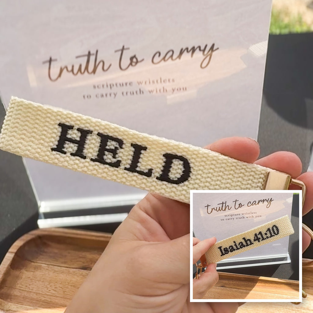 Truth to Carry | Wristlet Keychains