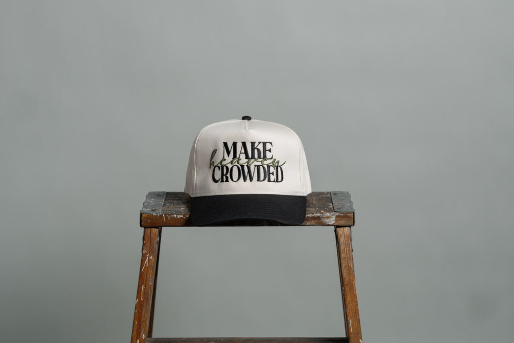 make heaven crowded — two-tone hat