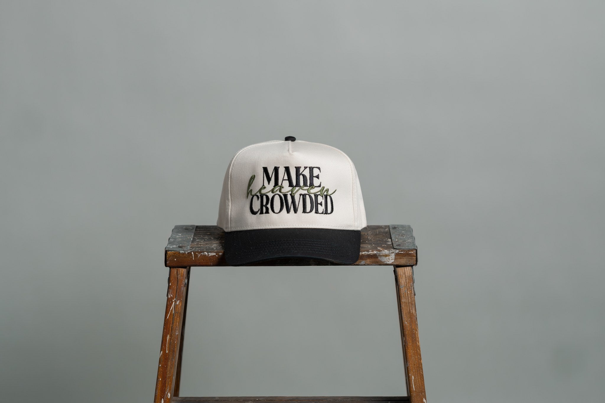 make heaven crowded — two-tone hat