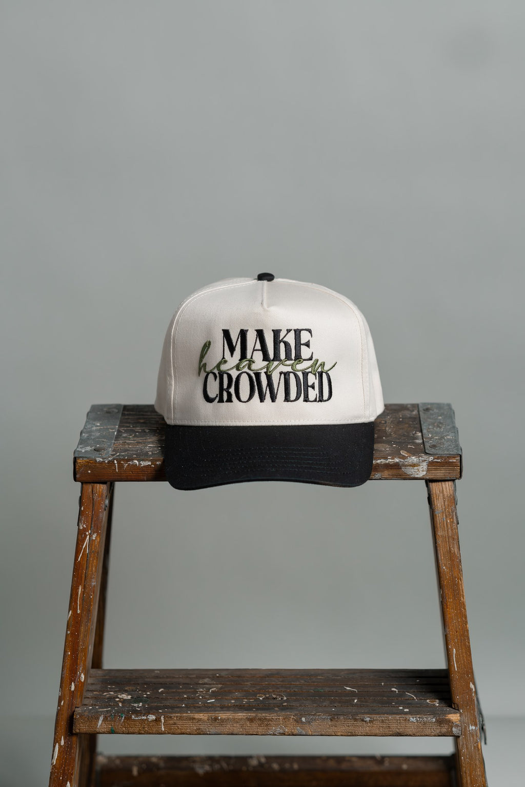 make heaven crowded — two-tone hat