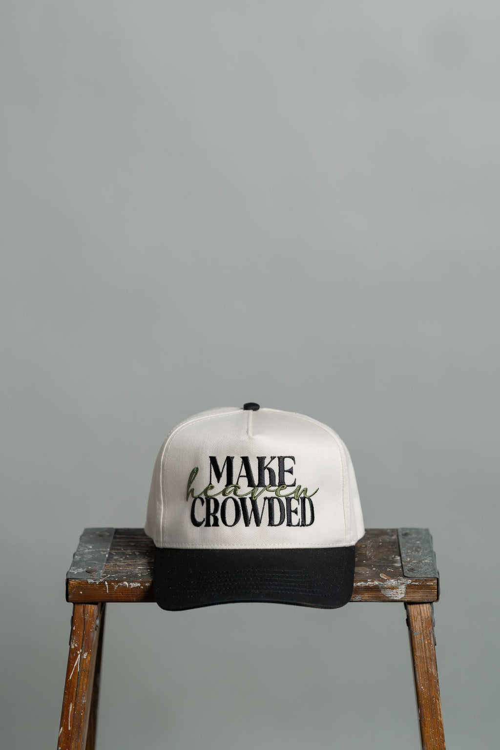 make heaven crowded — two-tone hat