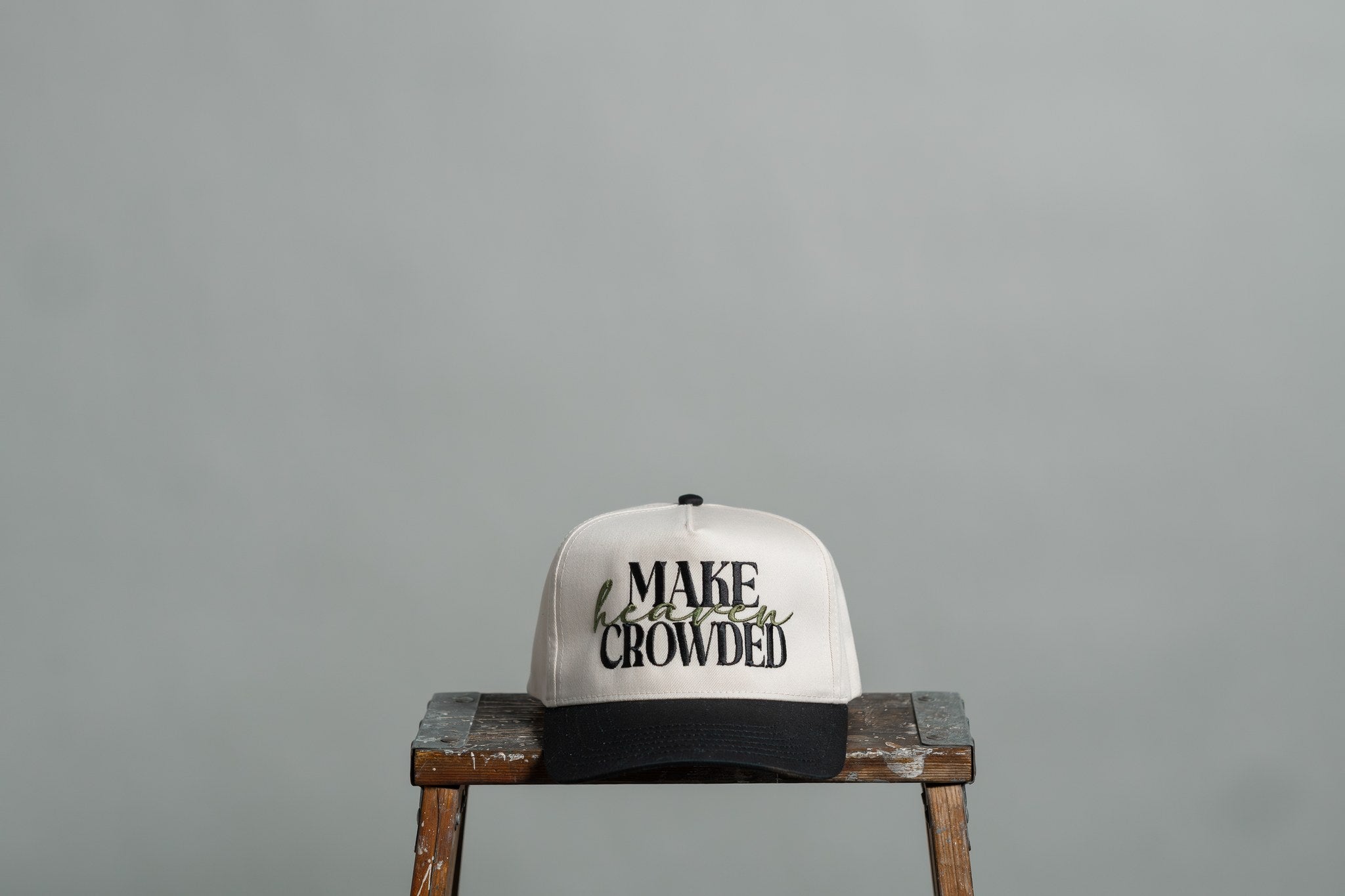 make heaven crowded — two-tone hat