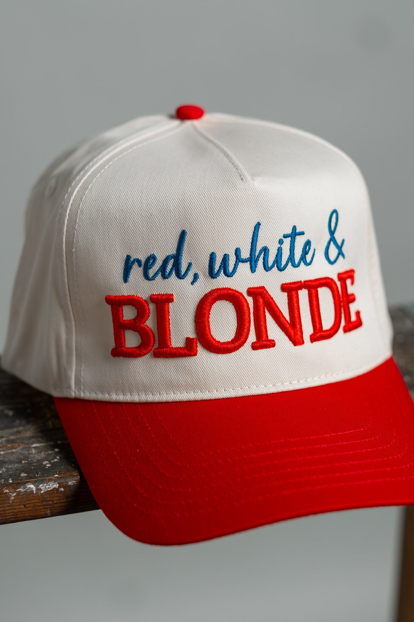 red, white & you — patriotic hat
