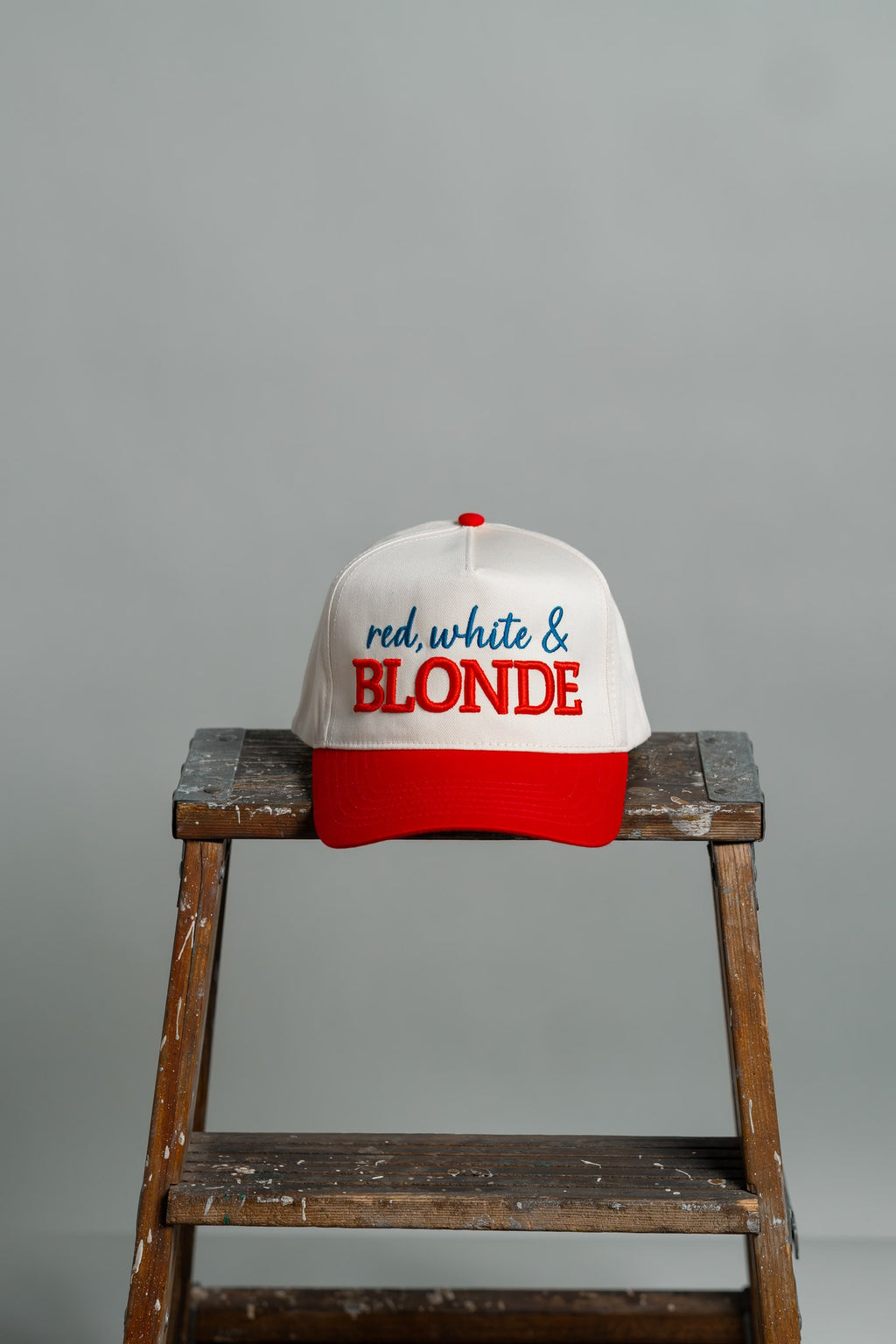 red, white & you — patriotic hat