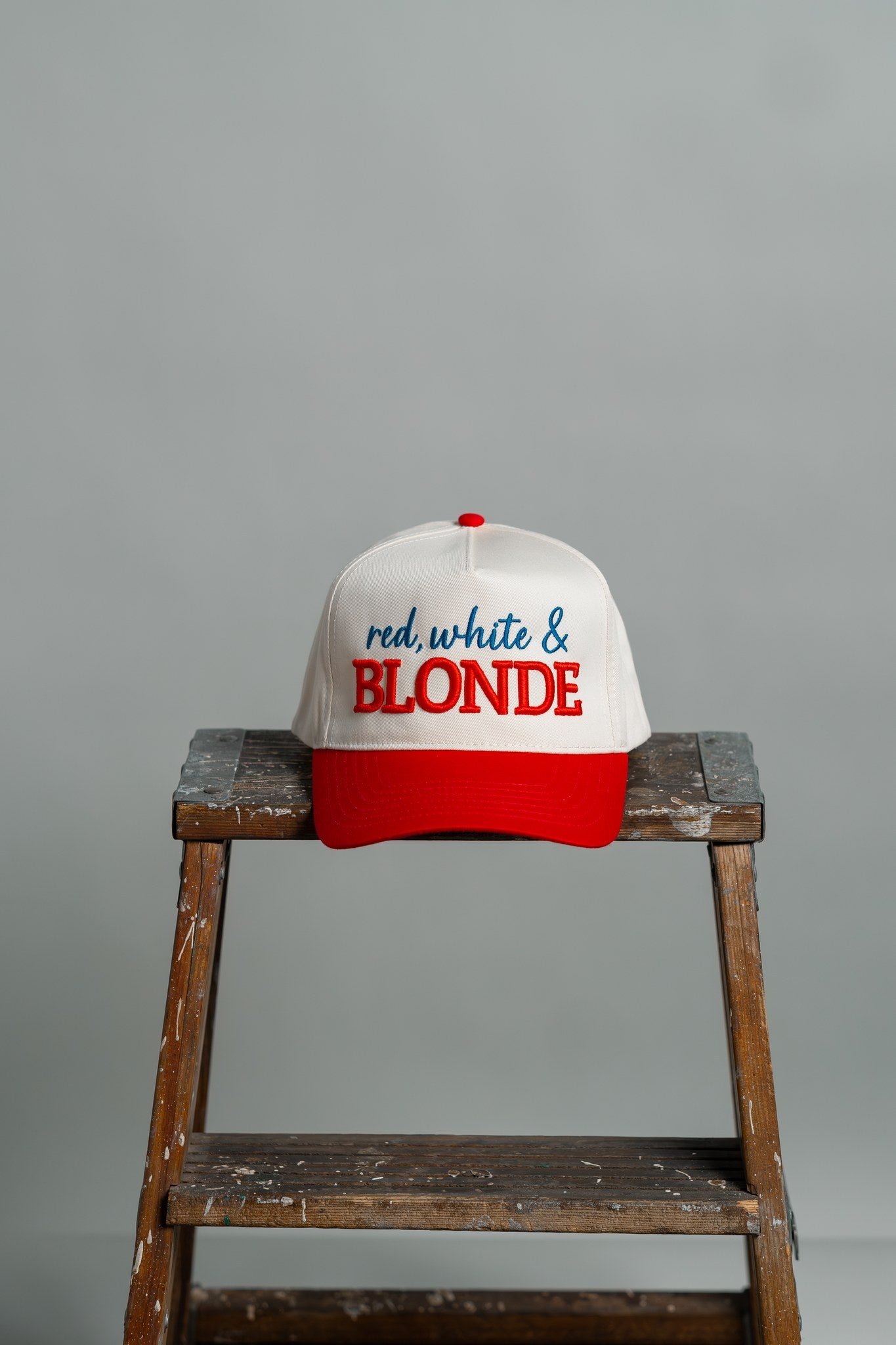 red, white & you — patriotic hat