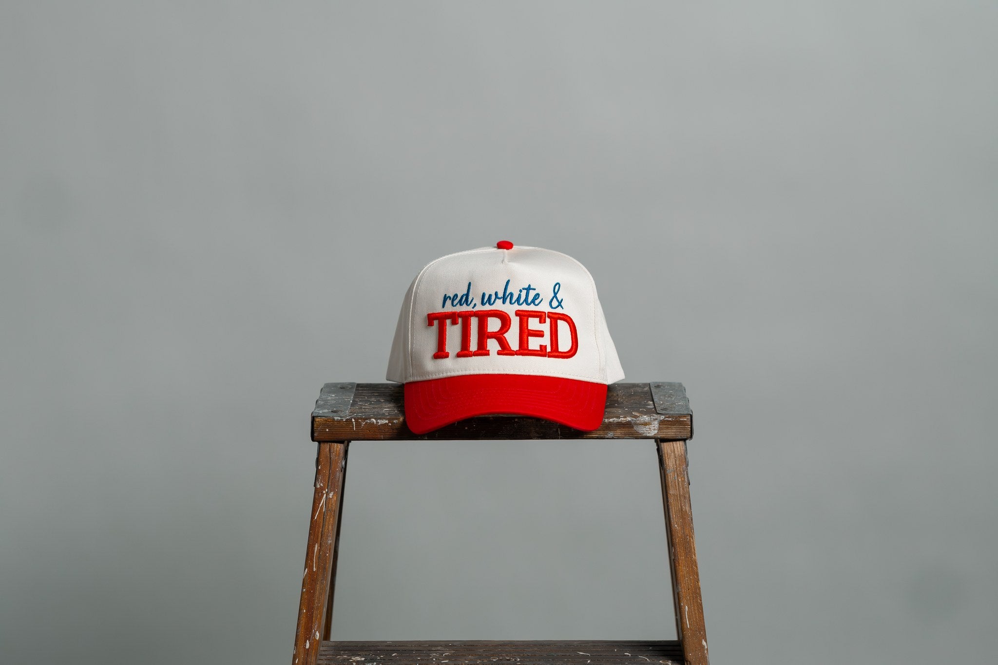red, white & you — patriotic hat