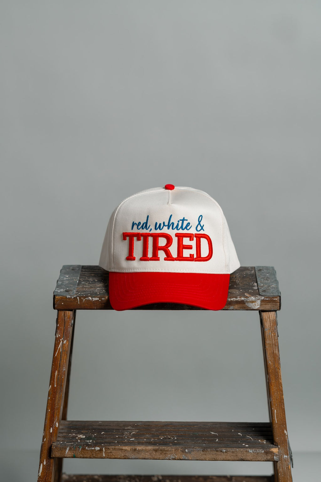 red, white & you — patriotic hat