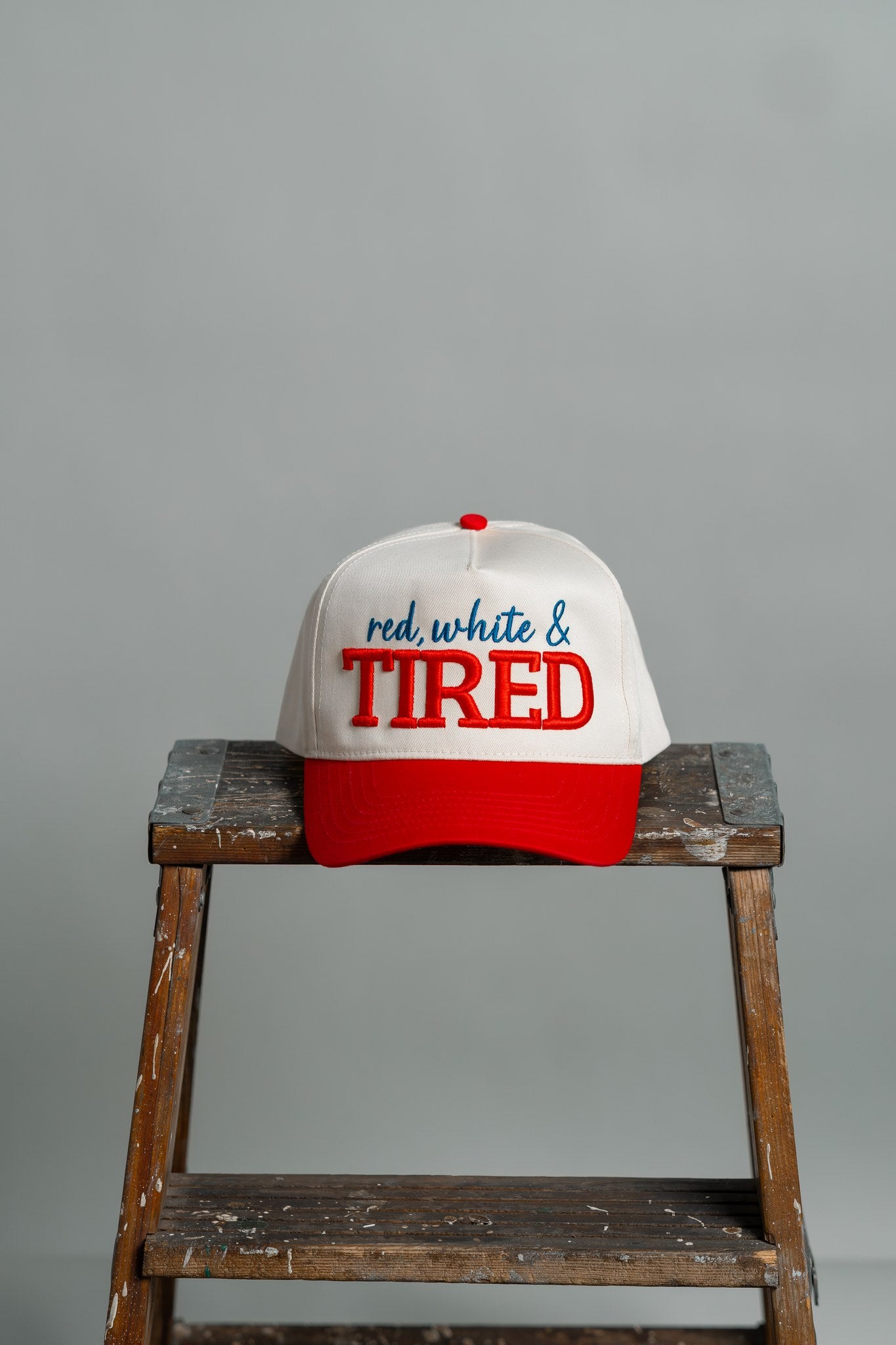 red, white & you — patriotic hat