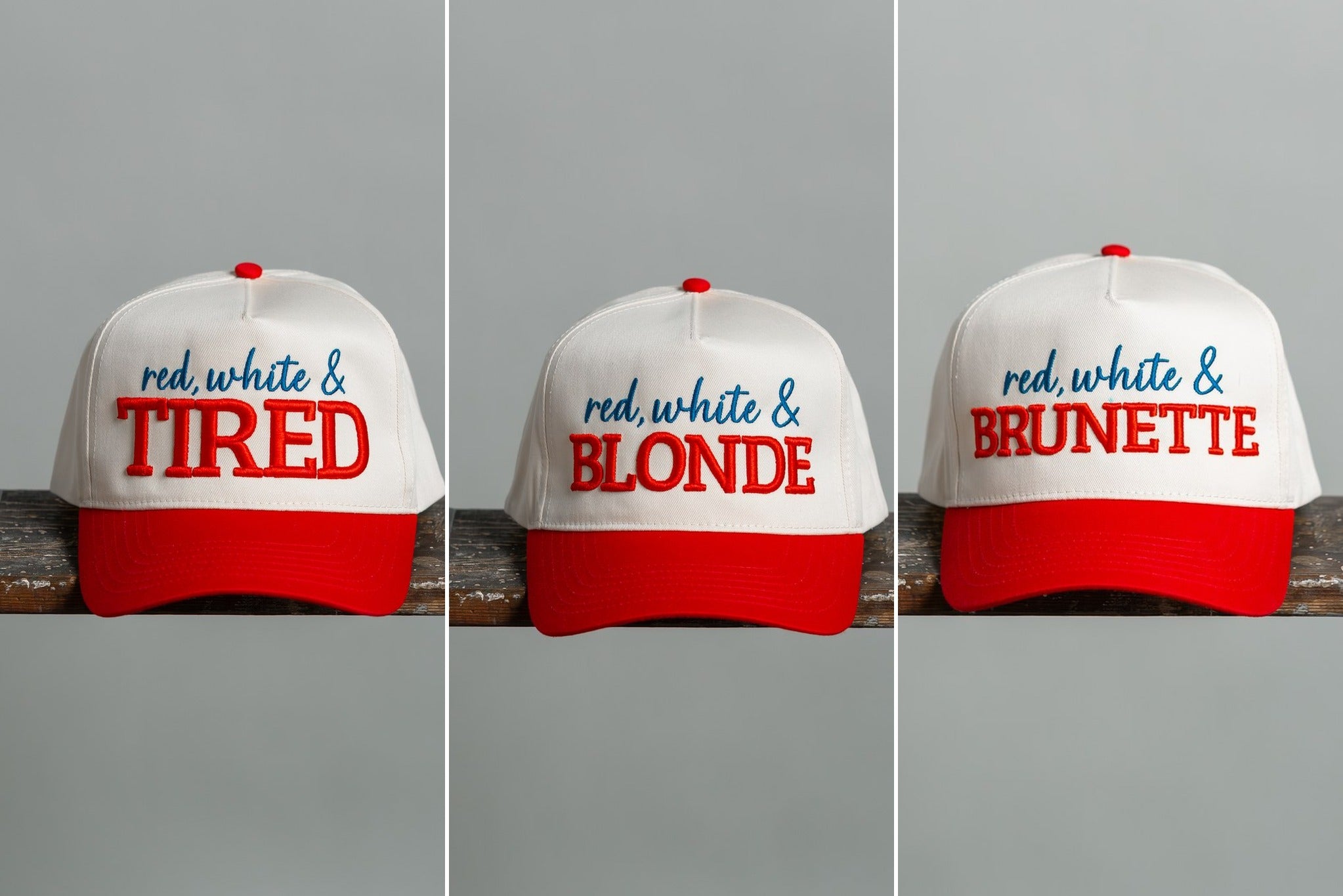 red, white & you — patriotic hat